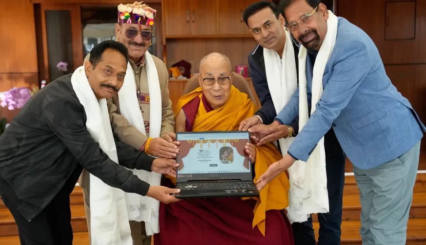 His Holiness the Dalai Lama Launches “Visit Dharamshala” – A Digital Gateway to the Heart of the Himalayas
