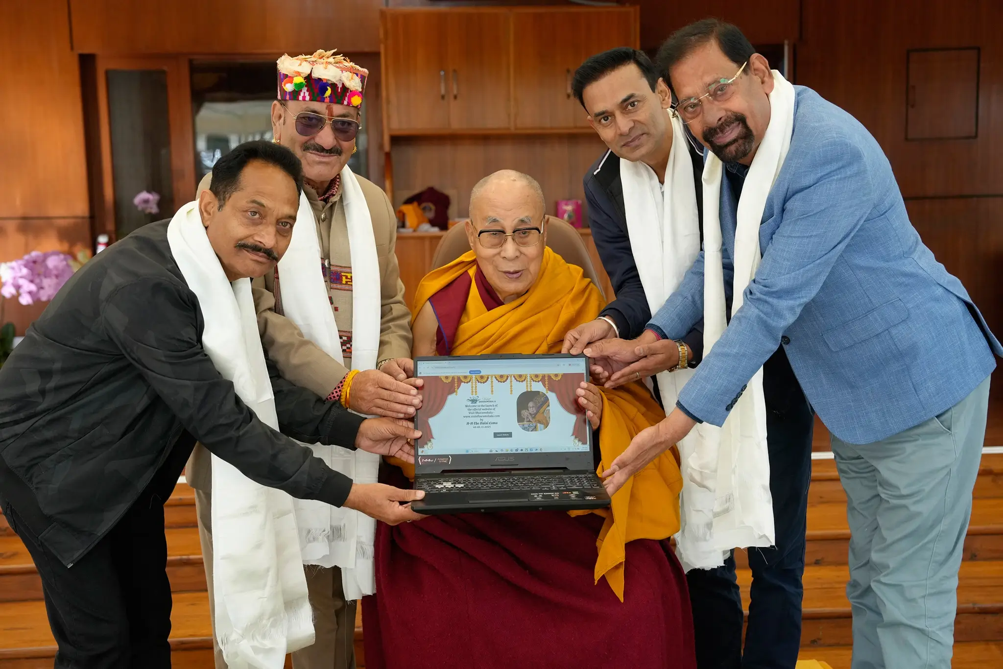 His Holiness the Dalai Lama Launches “Visit Dharamshala” – A Digital Gateway to the Heart of the Himalayas
